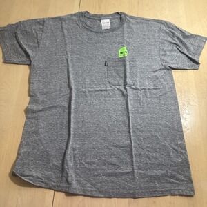 Rip n Dip Grey T-Shirt ripndip Size Medium Alien